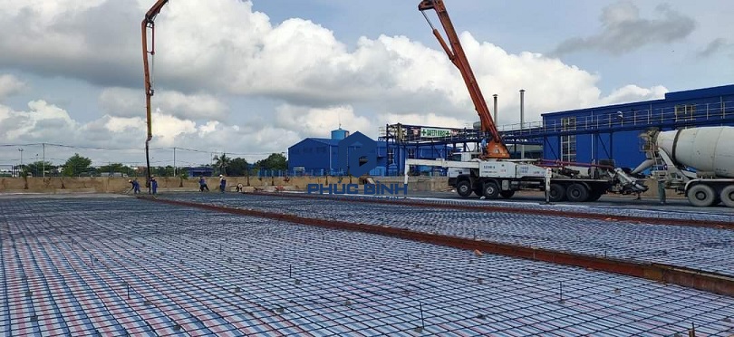 Kinh nghiệm đổ bê tông tươi trời nắng không bị nứt